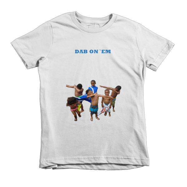 Short sleeve kids t-shirt Dab on 'Em