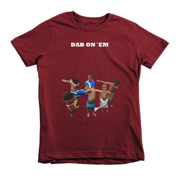 Short sleeve kids t-shirt Dab on 'Em